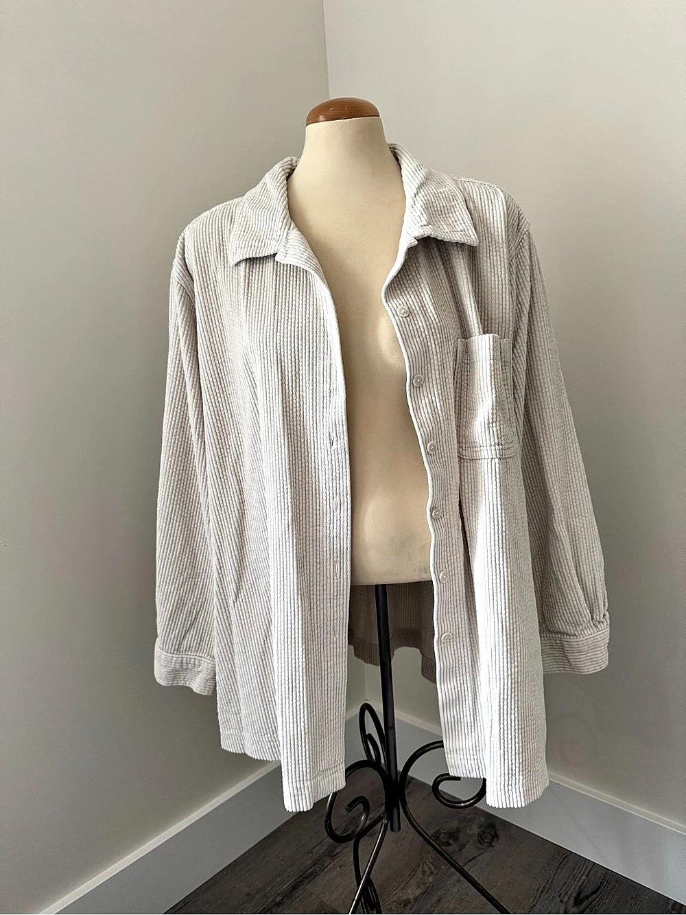L.L.Bean Textured Button Down Shirt